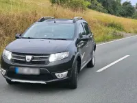 Gebraucht Dacia Sandero Stepway 90 PS (66 kW) 2013 Schwarz Kleinwagen