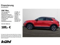 Gebraucht VW T-Roc United 116 PS (85 kW) 2020 Rot SUV