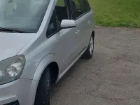 Gebraucht Opel Zafira Selection 116 PS (85 kW) 2008 Silber Van / Kleinbus