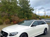 Gebraucht Mercedes E220 AMG line 194 PS (142 kW) 2018 Weiß Kombi
