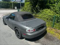 Gebraucht Mazda MX5 110 PS (80 kW) 1999 Grau Cabrio
