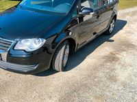 Gebraucht VW Touran 105 PS (77 kW) 2007 Schwarz Van / Kleinbus
