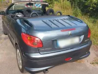 Gebraucht Peugeot 206 CC 109 PS (80 kW) 2006 Silber Cabrio