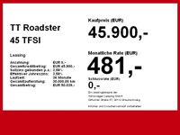 gebraucht Audi TT Roadster 45 TFSI 5Jar S line competition plus Kame