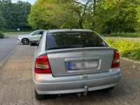 Gebraucht Opel Astra 101 PS (74 kW) 2002 Blau Kleinwagen