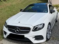 Gebraucht Mercedes E220 194 PS (142 kW) 2019 Weiß Coupé