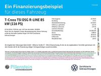 Gebraucht VW T-Cross R-line 116 PS (85 kW) 2024 Rot SUV