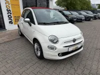 Gebraucht Fiat 500C Basis 69 PS (50 kW) 2023 Vesuvio schwarz / verdeck beige Cabrio