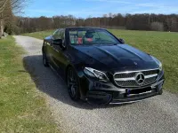 Gebraucht Mercedes E220 AMG line 194 PS (142 kW) 2019 Schwarz Cabrio