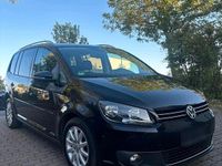 Gebraucht VW Touran Style 140 PS (102 kW) 2012 Schwarz Van / Kleinbus