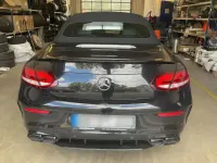 Gebraucht Mercedes C63S AMG AMG 510 PS (375 kW) 2023 Obsidianschwarz Cabrio