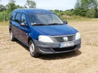 Gebraucht Dacia Logan MCV 75 PS (55 kW) 2009 Blau Kombi