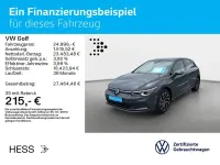 Gebraucht VW Golf VIII Style 150 PS (110 kW) 2023 Delfingrau metallic Limousine