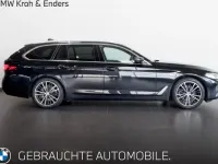 Gebraucht BMW 520 Luxury Line 197 PS (144 kW) 2021 Black sapphire metallic (schwarz) Kombi
