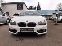 Gebraucht BMW 116 Sport Line 109 PS (80 kW) 2015 Weiß Kleinwagen