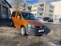 Gebraucht VW Caddy Trendline 86 PS (63 kW) 2015 Orange Van / Kleinbus