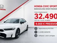 Neu Honda Civic Sport 184 PS (135 kW) 2026 Platinum white pearl Limousine
