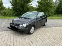 Gebraucht VW Polo Basis 63 PS (46 kW) 2003 Schwarz Kleinwagen