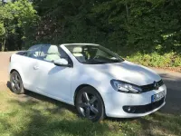 Gebraucht VW Golf Cabriolet Exclusive 160 PS (117 kW) 2014 Weiß Cabrio