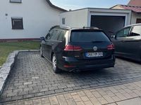 Gebraucht VW Golf VII GTD 184 PS (135 kW) 2018 Schwarz Kombi