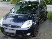 Gebraucht Ford Fiesta 101 PS (74 kW) 2002 Blau Kleinwagen