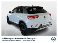 Gebraucht VW T-Roc Style 150 PS (110 kW) 2022 Pure white/deep black perleffe SUV