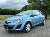 Gebraucht Opel Corsa Edition 86 PS (63 kW) 2014 Crinan blau / himmelblau Kleinwagen
