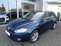 Gebraucht VW Golf VII Match 140 PS (102 kW) 2012 Blau metallic Kombi