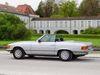 Gebraucht Mercedes SL380 204 PS (150 kW) 1985 Silber Cabrio