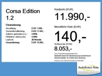 Gebraucht Opel Corsa Edition 75 PS (55 kW) 2022 Chili rot/kardio rot Kleinwagen