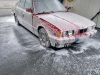 Gebraucht BMW 520 130 PS (95 kW) 1989 Rot Limousine