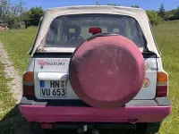 Gebraucht Suzuki Vitara 80 PS (58 kW) 1996 Weiß Cabrio