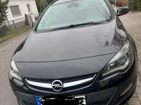 Gebraucht Opel Astra 110 PS (80 kW) 2014 Schwarz Kombi