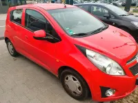 Second-hand Chevrolet Spark 68 CP (50 kW) 2011 Roșu Hatchback