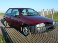 Gebraucht Ford Fiesta 60 PS (44 kW) 1997 Rot Kleinwagen
