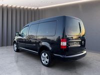 Gebraucht VW Caddy Maxi Life Team 105 PS (77 kW) 2010 Schwarz Van / Kleinbus