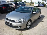 Gebraucht VW Golf Cabriolet Basis 105 PS (77 kW) 2012 Silber Cabrio