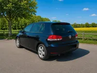 Gebraucht VW Golf VI Style 122 PS (89 kW) 2011 Blau Kleinwagen