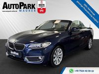 Gebraucht BMW 220 Luxury Line 190 PS (139 kW) 2015 Blau Cabrio