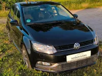 Gebraucht VW Polo Sound 75 PS (55 kW) 2017 Schwarz Kleinwagen