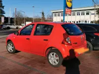Gebraucht Dacia Sandero 2009 Rot Kleinwagen