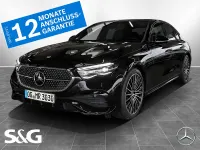 Gebraucht Mercedes E220 AMG 197 PS (144 kW) 2025 Metalliclack obsidianschwarz Limousine