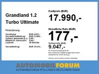 gebraucht Opel Grandland X 1.2 Turbo Ultimate Leder Navi LED