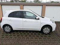Gebraucht Nissan Micra 80 PS (58 kW) 2013 Weiß Kleinwagen