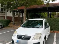 Gebraucht Citroën C2 60 PS (44 kW) 2009 Weiß Kleinwagen