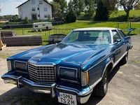 Second-hand Ford Thunderbird 150 CP (110 kW) 1977 Albastru Berlinǎ