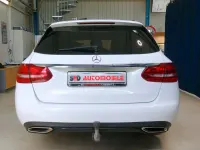 Gebraucht Mercedes C180 AMG line 156 PS (114 kW) 2017 Weiß Kombi
