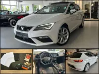 Używany Seat Leon Beats 150 KM (110 kW) 2018 Biały Sedan/Limuzyna