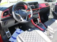 Gebraucht VW T-Roc Cabriolet R-line 150 PS (110 kW) 2023 Kings red schwarz (metallic) Cabrio