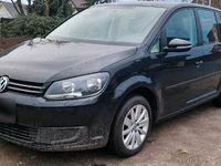 Gebraucht VW Touran 105 PS (77 kW) 2010 Schwarz Van / Kleinbus